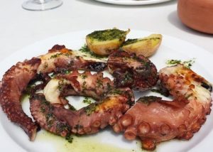 Poulpe à la Plancha